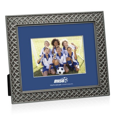 Camilla Frame - Antique Pewter/Royal Blue 5"x7"