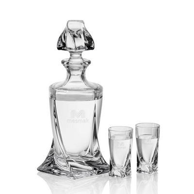 Oasis Shot Decanter & 2 Shots