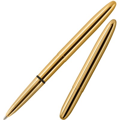 Solar Flare Gold Titanium Nitride Bullet Space Pen