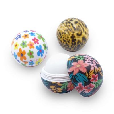 Full Color Round Lip Balm