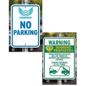 0.040 Aluminum Parking Sign (12"x18")