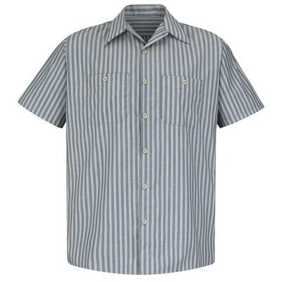 Red Kap® Industrial Striped Work Shirt