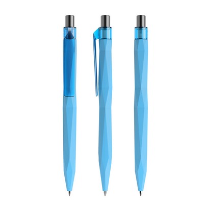 Prodir® Soft Touch Transparent Pen w/Three Dimensional Design