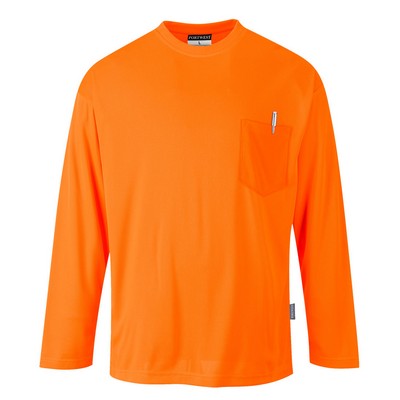 Day-Vis Pocket Long Sleeve T-Shirt