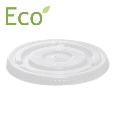 12-24 Oz. Flat Lid for Eco-Friendly PLA Plastic Cold Cup