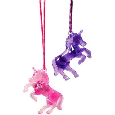 Princess Unicorn Necklaces - Assorted (Case of 12)