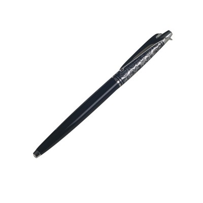 Slim Ball Roller Pen with Textured Engraving