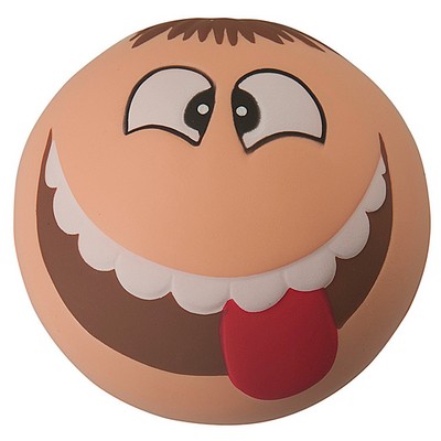 Funny Face w/Tongue Ball Stress Reliever