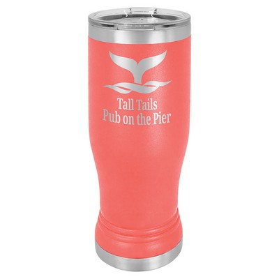 14 Oz. Coral Pilsner Tumbler