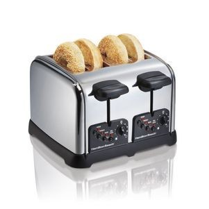 Hamilton Beach® Classic Chrome 4 Slice Toaster