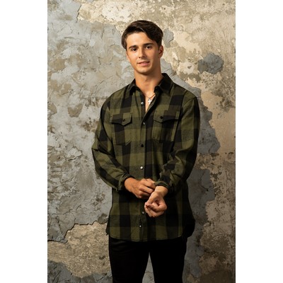 Burnside® Snap Flannel Shirt