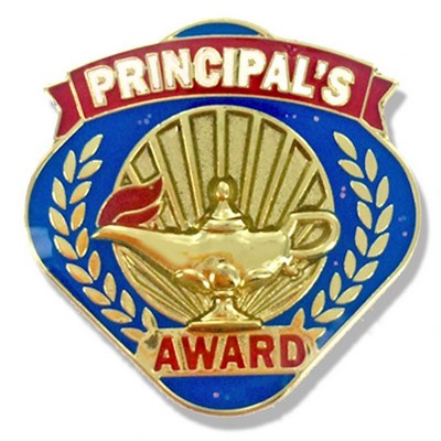 Principal's Award Lapel Pin (1" x 1")