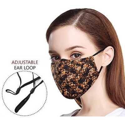 Adjustable 2 Layer Cooling Face Mask