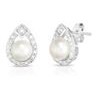 Jilco Inc. Pearl & Diamond Earrings