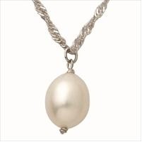 Jilco Inc. White Tear Drop Pearl Necklace