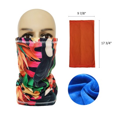 Windproof Sublimated Neck Gaiter Warmer