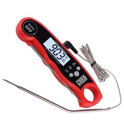 Instant Read Oven Safe Leave in Meat Thermometer