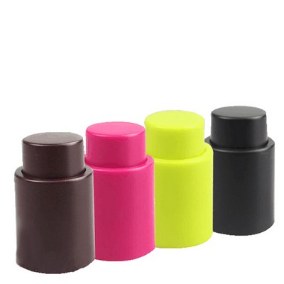 Press Type Red wine vacuum bottle stopper