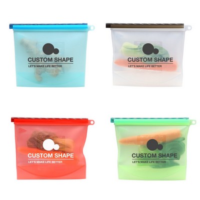 500ML Silicone Food Reusable Sealed Storage Bag