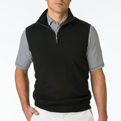 Fairway & Greene Men's Baruffa ¼ Zip Windvest