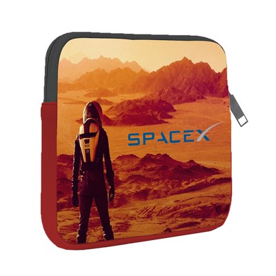 Custom Printed Neoprene Laptop/Tablet Sleeve w/zipper