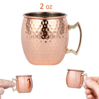 2 Oz. MINI Copper Mugs Beer Cups