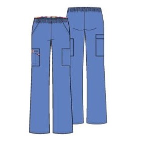 Dickies® Women's EDS Signature Tapered Leg Cargo Pull-On Scrub Pant (Tall)