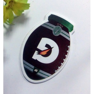 3.25" Die Cut Shape Custom Full Color Printed Air Freshener w/Pomegranate Scent