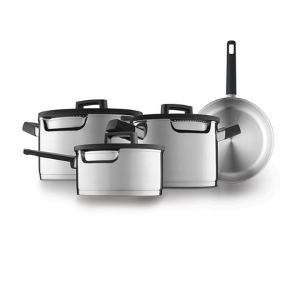 Berghoff Gem Downdraft 7pc 1810 SS Cookware Set