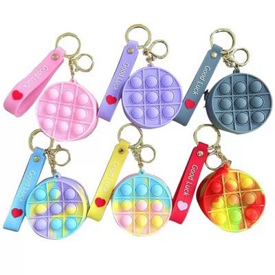 Pop bubble keychain