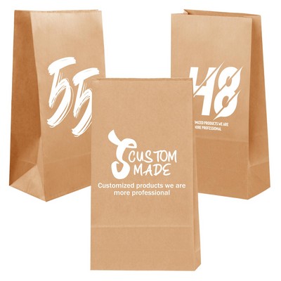 Kraft Paper Food Bag With Gusset