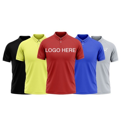 Man's Sport Short Sleeve Polo