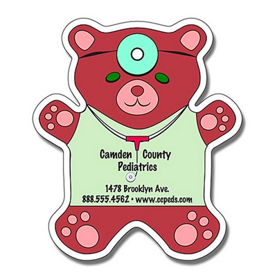 Magnet - Teddy Bear Shape (4x4.625) - 30 Mil