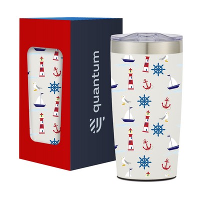 20 Oz. Full Color Two-tone Himalayan Tumbler With Custom Box