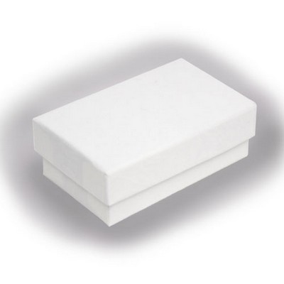 White and Kraft Jewelry Boxes #32 (3.063"x2.125"x1")