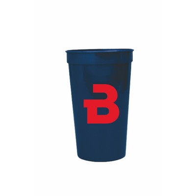 22 Oz. Navy Blue Stadium Cup