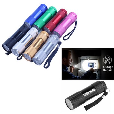 Pocket LED Mini Flashlight W/Lanyard