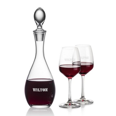 Malvern Decanter & 2 Oldham Wine