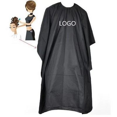 Black Salon Barbers Cape Hair Cutting Cape