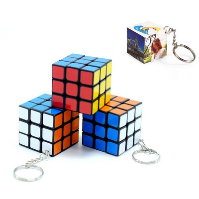 3x3 Keychain Cube Keyring Cube