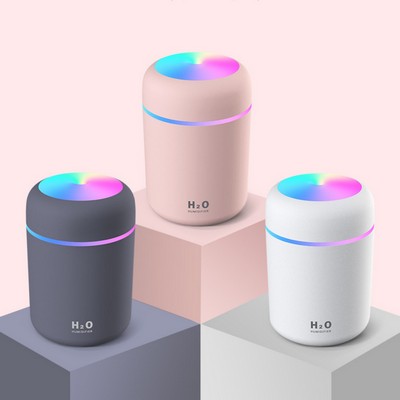 colorful mini USB diffuser air humidifier freshener