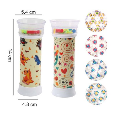 Plastic Oil Filled Kaleidoscope W/ Rotating Chamber