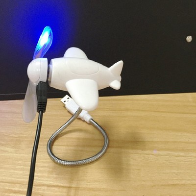 USB Snake Shaped Aircraft Shaped Fan