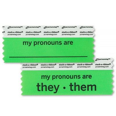 Pronoun Ribbon Pack