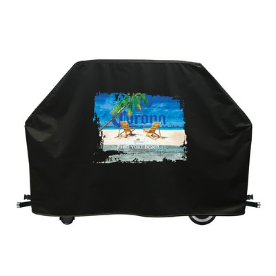 60" Marine Grade Vinly Grill Cover w/Secure Fit Clasps