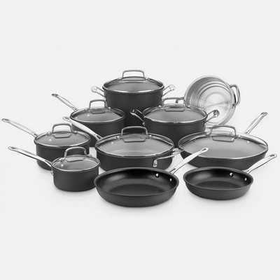 Cuisinart Chef's Classic 17 Piece Non-Stick Cookware Set