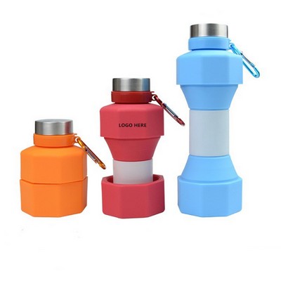 22oz Fitness Water Cup/Collapsible Water Bottle