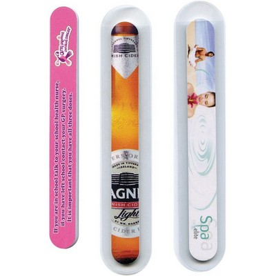 7" Colorful NAIL FILE WITH EVA POUCH