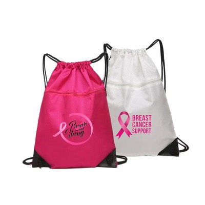 Water Resistant Drawstring Bag