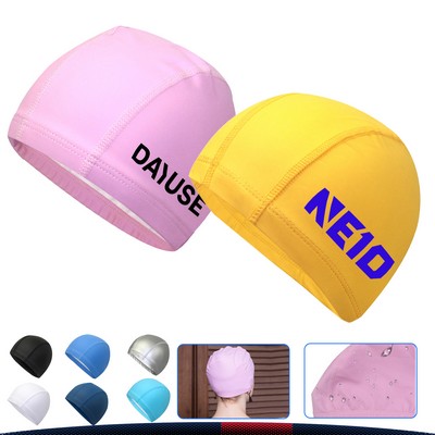 PU Waterproof Swimming Cap